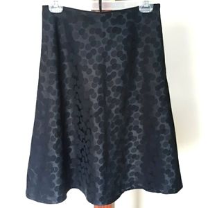 White|Black Skirt Size 2